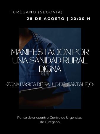Imagen MANIFESTACIÓN SANIDAD RURAL DIGNA ZONA BASICA DE SALUD DE CANTALEJO